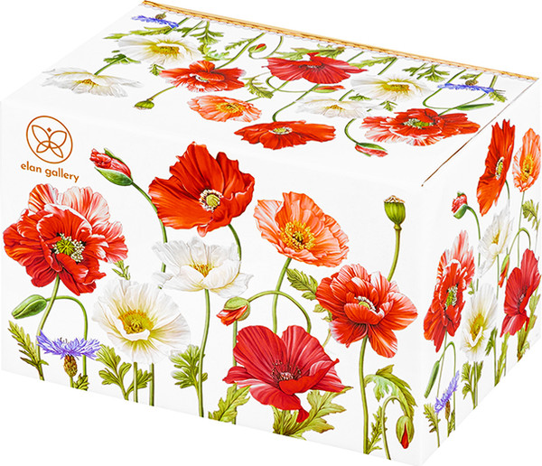 Изображение товара Заварочный чайник Elan Gallery Маки / 420662