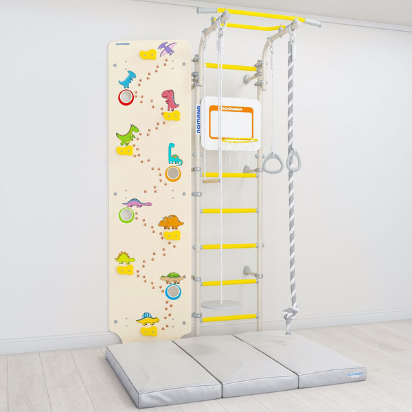 Изображение товара Шведская стенка Romana S7 Pro № 01.21.8.06.490.03.06-24 (6.07.00 + 6.59.00-01 + 5.021.10 + 6.08.01)