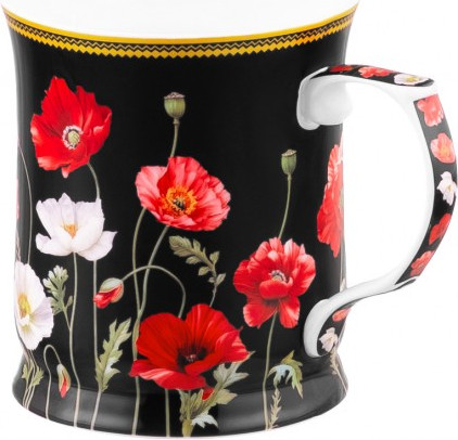 Изображение товара Кружка Elan Gallery Маки на черном / 420672