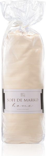 Изображение товара Простыня Sofi de Marko Морган 180х200х30 / Пр-Мг-беж-180х200х30 (бежевый)