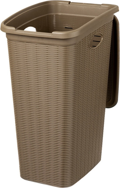 Изображение товара Корзина для белья El Casa Элеганс / 640505 (серый/коричневый)