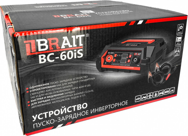 Изображение товара Пуско-зарядное устройство Brait BC-60iS