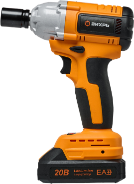 Изображение товара Аккумуляторный гайковерт Вихрь АГ-300/20Li (72/24/4)