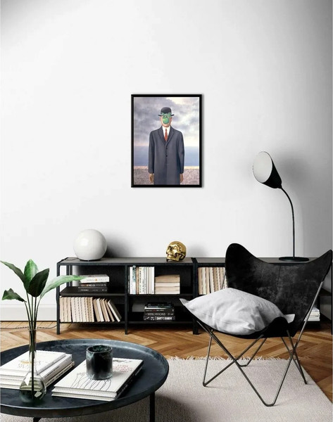 Изображение товара Постер Citydecor Сын человеческий. Рене Магритт (30x40)