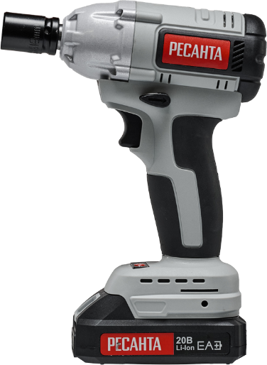 Изображение товара Аккумуляторный гайковерт Ресанта АГ-300/20L (75/24/3)