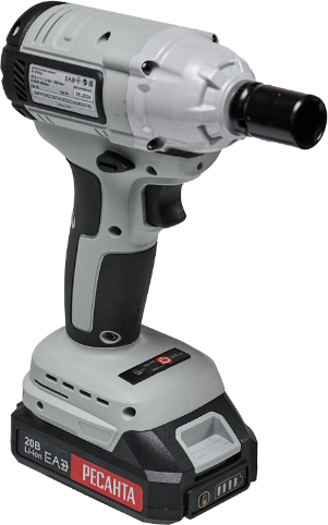 Изображение товара Аккумуляторный гайковерт Ресанта АГ-300/20L (75/24/3)