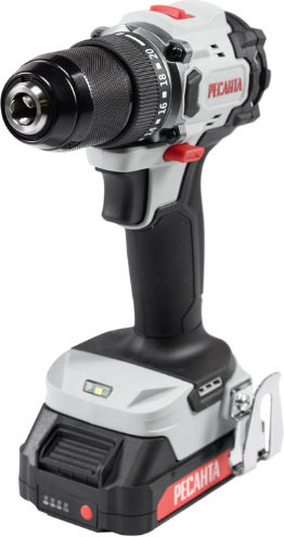 Изображение товара Аккумуляторная дрель-шуруповерт Ресанта ДА-20-2ЛК-БП (75/14/15)