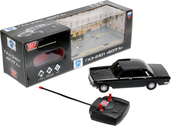 Изображение товара Радиоуправляемая игрушка Технопарк ГАЗ-2401 Волга / 2401-21RCL-BK(48)