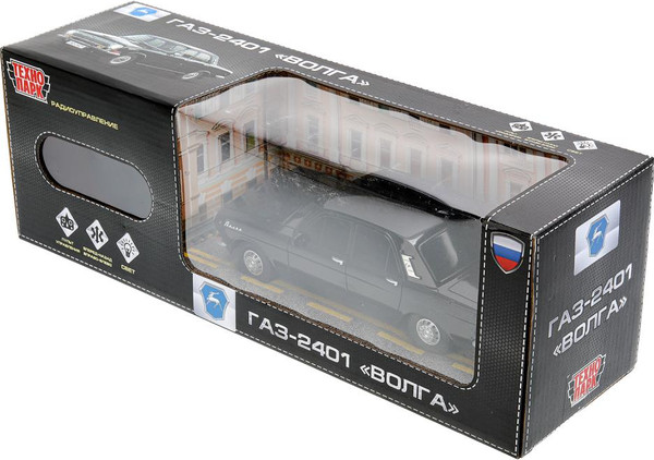 Изображение товара Радиоуправляемая игрушка Технопарк ГАЗ-2401 Волга / 2401-21RCL-BK(48)