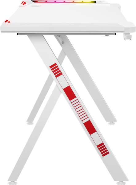 Изображение товара Геймерский стол Defender Infinity RGB / 64332 (белый)