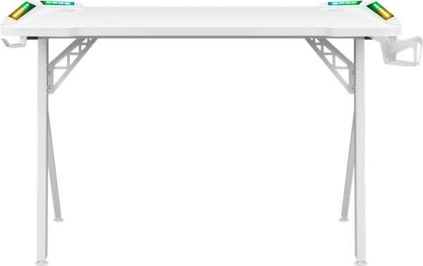 Изображение товара Геймерский стол Defender Infinity RGB / 64332 (белый)