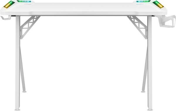 Изображение товара Геймерский стол Defender Infinity RGB / 64332 (белый)