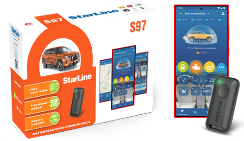 Изображение товара Автосигнализация StarLine S97 GPS