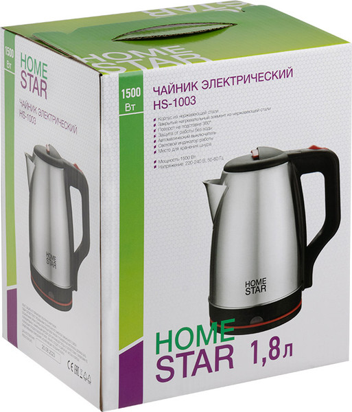 Изображение товара Электрочайник HomeStar HS-1003 / 107000