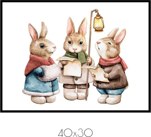 Изображение товара Постер Citydecor New Year 12 (30x40)