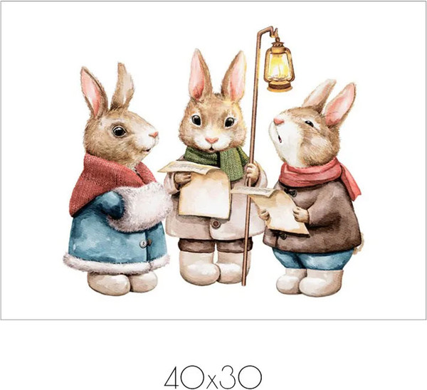 Изображение товара Постер Citydecor New Year 12 (30x40)