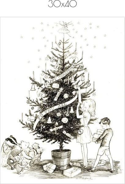 Изображение товара Постер Citydecor New Year 8 (30x40)