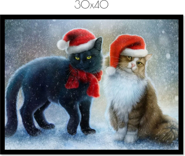 Изображение товара Постер Citydecor New Year 9 (30x40)