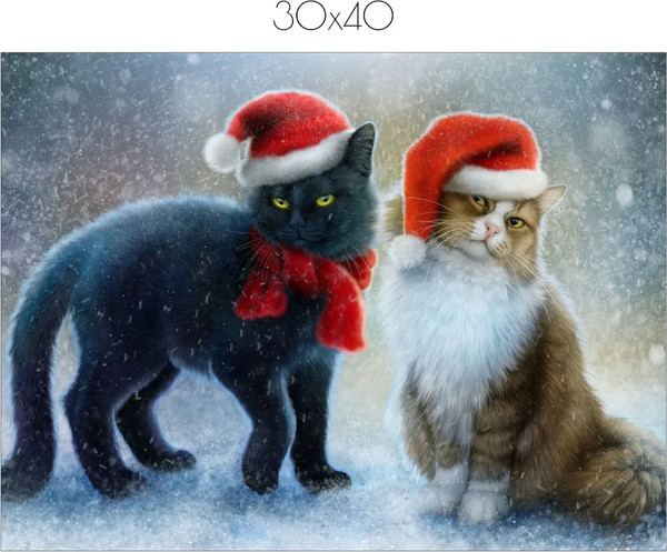 Изображение товара Постер Citydecor New Year 9 (30x40)