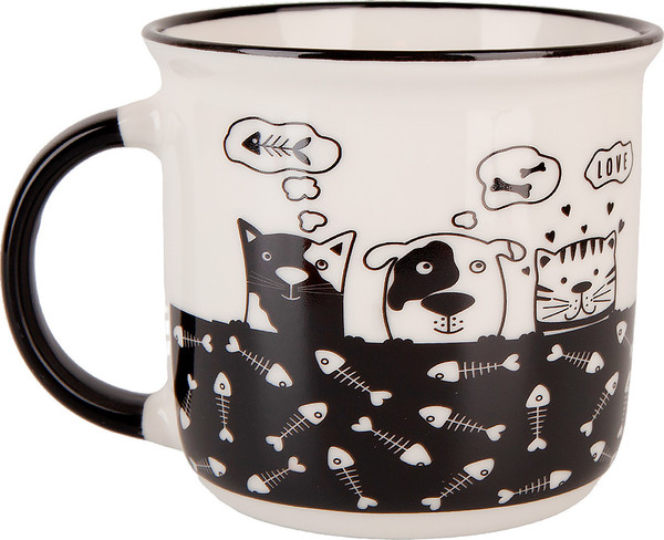 Изображение товара Набор кружек Nouvelle Сat&dog / 1360048-2-Н2 (2шт)