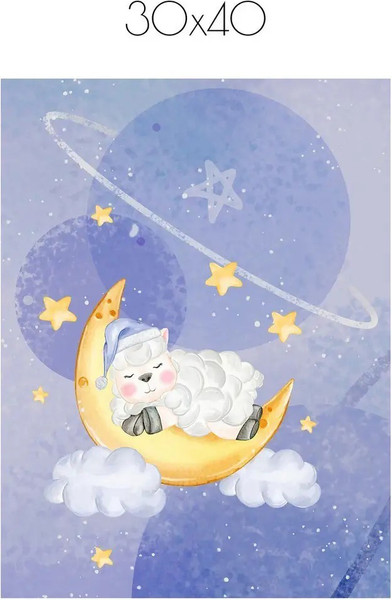 Изображение товара Постер Citydecor Овечки 15 (30x40)