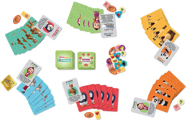 Изображение товара Настольная игра Мир Хобби Маша и Медведь. Гостинцы / 915900