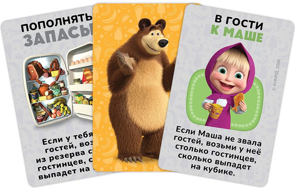 Изображение товара Настольная игра Мир Хобби Маша и Медведь. Гостинцы / 915900