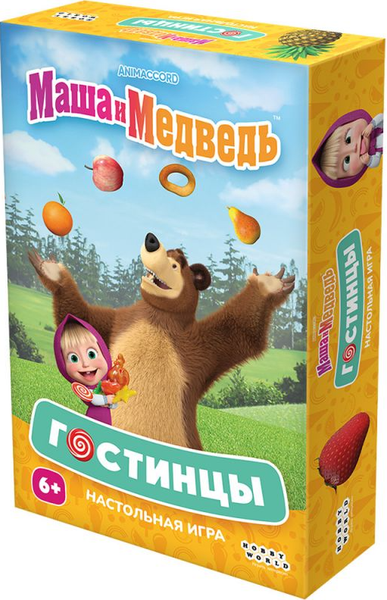 Изображение товара Настольная игра Мир Хобби Маша и Медведь. Гостинцы / 915900