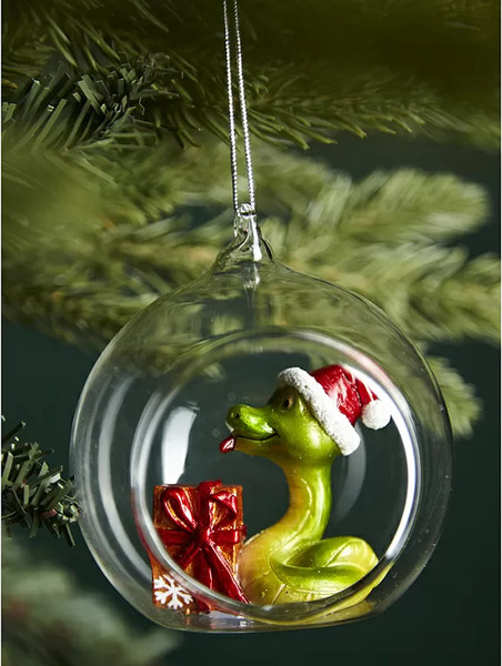 Изображение товара Елочная игрушка Tkano New Year Essential Festive Snake / TK24-NY_DEC0002