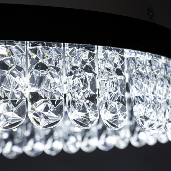 Изображение товара Потолочный светильник BayerLux Бахрома 9626207 (черное золото)