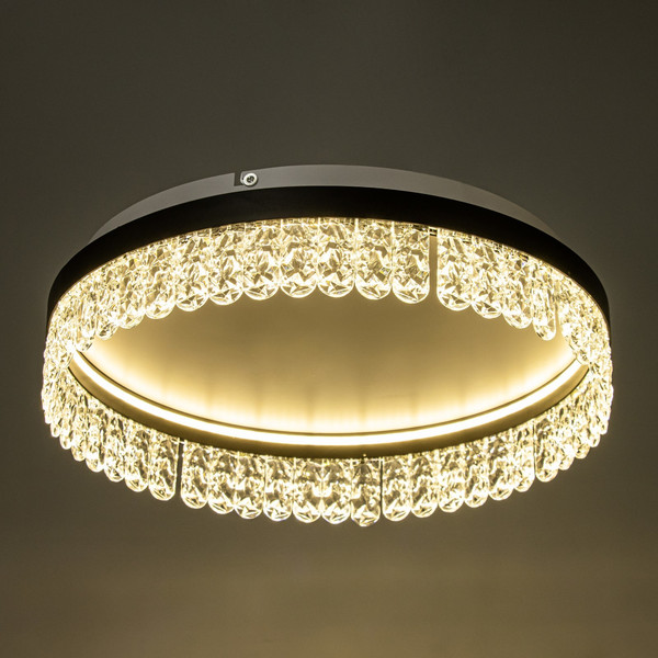 Изображение товара Потолочный светильник BayerLux Бахрома 9626207 (черное золото)