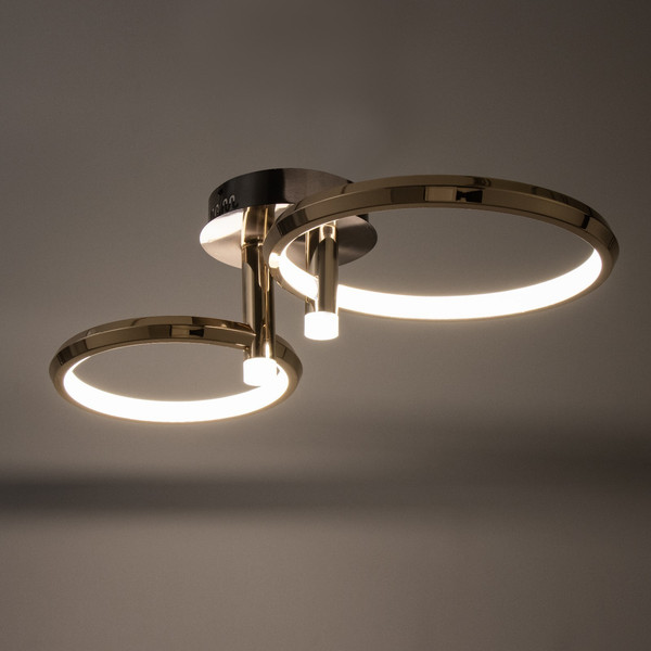 Изображение товара Потолочный светильник BayerLux Лентес 9626301 (золото)