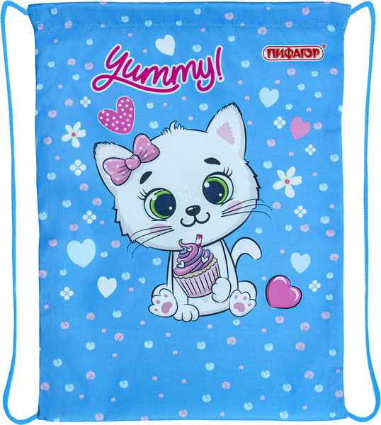 Изображение товара Мешок для обуви Пифагор Yummy Cupcake / 271603