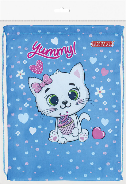 Изображение товара Мешок для обуви Пифагор Yummy Cupcake / 271603