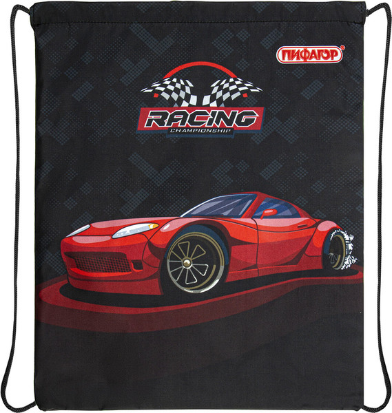 Изображение товара Мешок для обуви Пифагор Rocket Car / 271605
