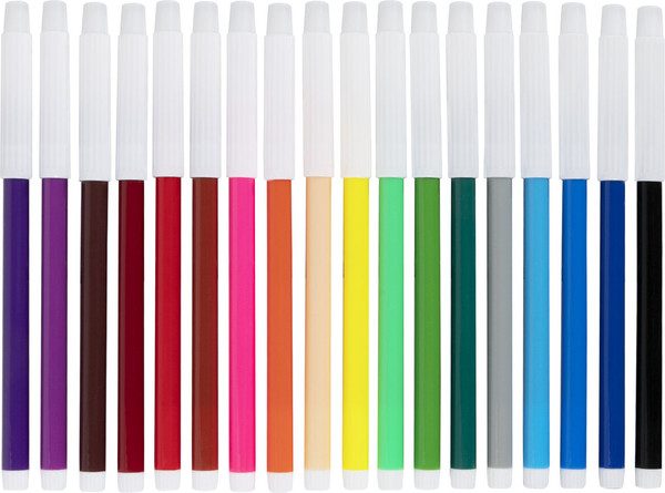 Изображение товара Фломастеры Пифагор Веселые питомцы / 152453 (18цв)