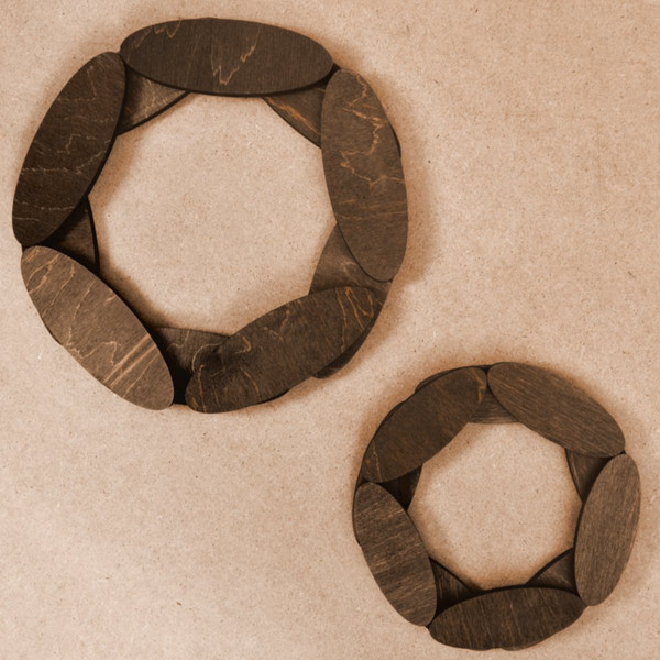 Изображение товара Набор подставок под горячее Мультидом Парочка МБ18-440 (2шт)