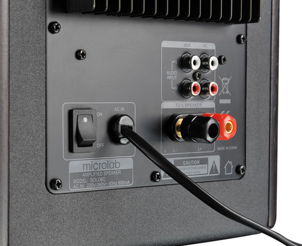 Изображение товара Мультимедиа акустика Microlab Solo 6C (черный)