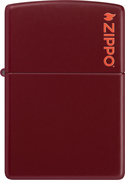 Изображение товара Зажигалка Zippo Logo / 46021ZL (бордовый глянцевый)