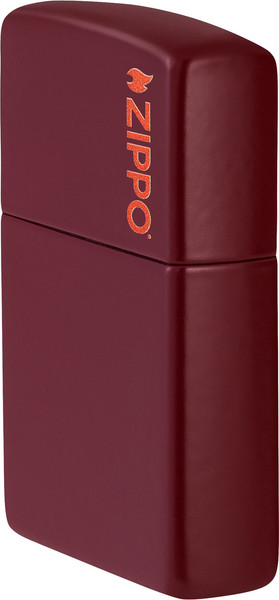 Изображение товара Зажигалка Zippo Logo / 46021ZL (бордовый глянцевый)
