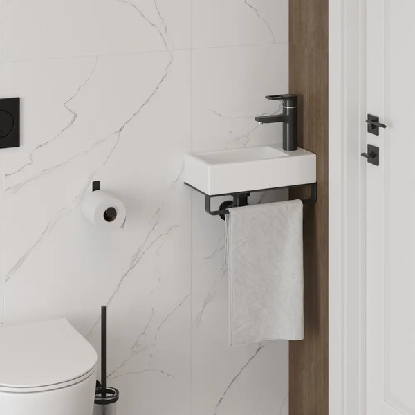 Изображение товара Умывальник Teymi Hanna 37 / T50905 (правый, белый)