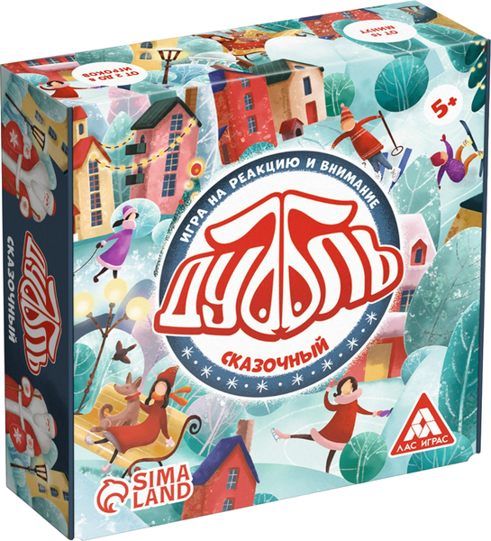 Изображение товара Настольная игра Лас Играс Новый год. Дуббль. Сказочный / 4971019