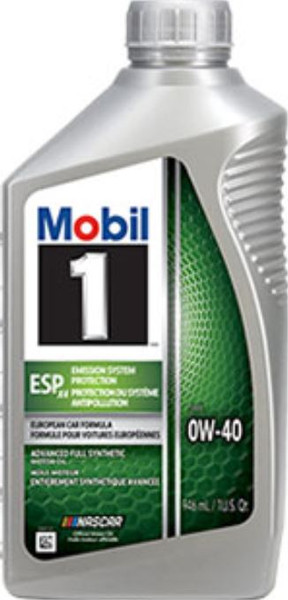 Изображение товара Моторное масло Mobil 1 ESP X4 0W40 / 157813 (1л)
