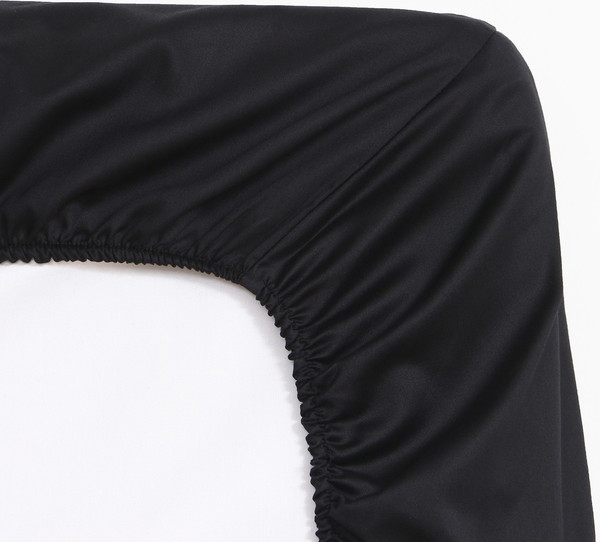 Изображение товара Простыня Этель Jet black на резинке / 9515306