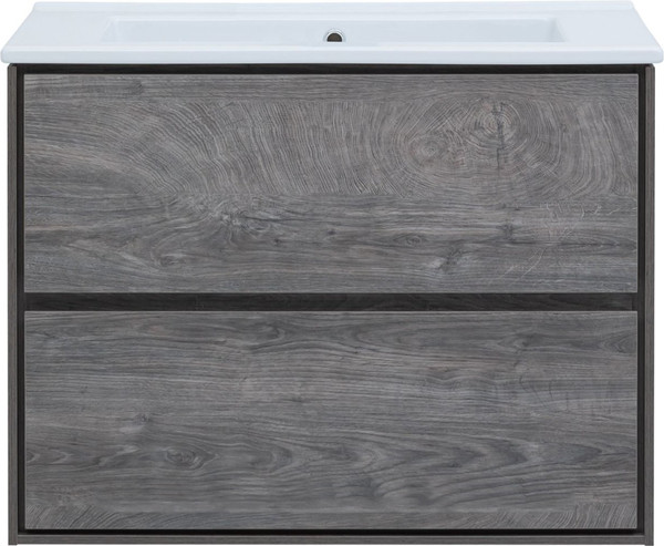 Изображение товара Тумба под умывальник Aquanet Милан 100 / 336375 (дуб рошелье )