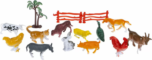 Изображение товара Набор фигурок игровых Bondibon Ребятам о зверятах / ВВ6468