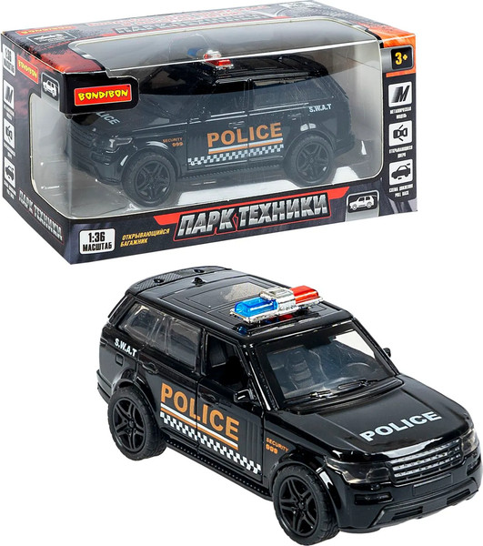 Изображение товара Масштабная модель автомобиля Bondibon Джип / ВВ6427