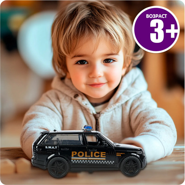 Изображение товара Масштабная модель автомобиля Bondibon Джип / ВВ6427