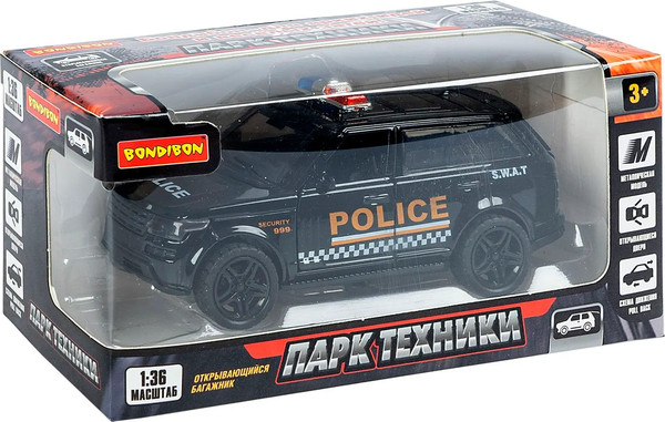 Изображение товара Масштабная модель автомобиля Bondibon Джип / ВВ6427