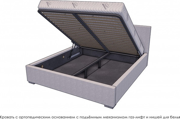 Изображение товара Полуторная кровать Elmax Барлетта 140x200 Газ-лифт  (Glory 24)